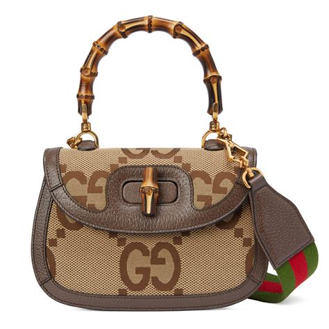 gucci bag with wooden handles|Gucci bamboo 1947 collection.